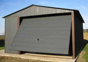 Garażę blaszane Antracyt 4x5.5