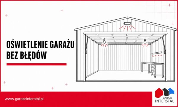 Jak wybrać oświetlenie do garażu blaszanego