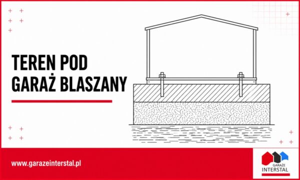 Przygotowanie podłoża pod garaż blaszany