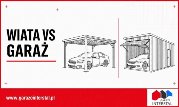 Wiata garażowa vs garaż blaszany. Co wybrać?